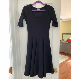 Black LuLaRoe NICOLE Dress - size S